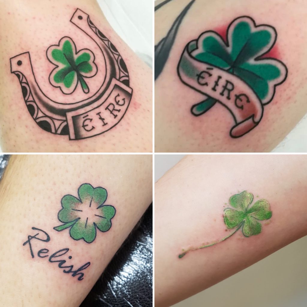  65 Three Leaf Clover  Shamrock Tattoo Four Leaf Clover Tattoo Designs   Meaning and Ideas